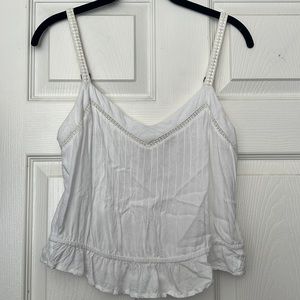 O’Neill white cropped tank